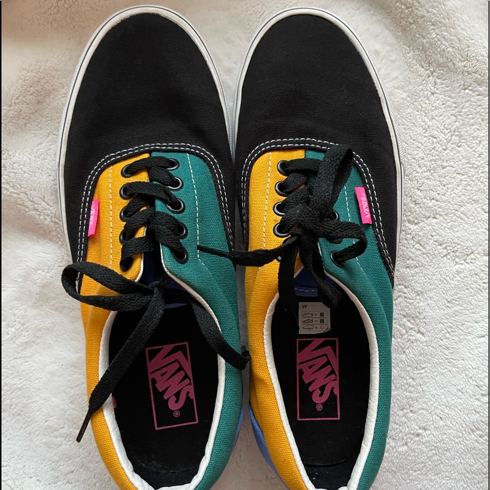 Vans Era Mix and Match Sneakers in green Multi